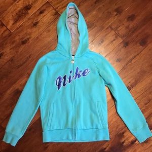 Nike Zip-up Hooded Sweatshirt